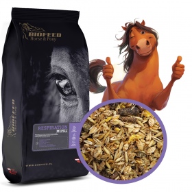 Biofeed Horse&Pony Respiration Musli - mieszanka dla konia wspomagająca układ oddechowy 20kg