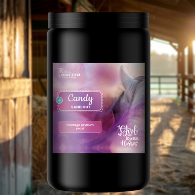 Biofeed Horse&Pony Candy Sand Out - odpiaszczacz dla koni 800g