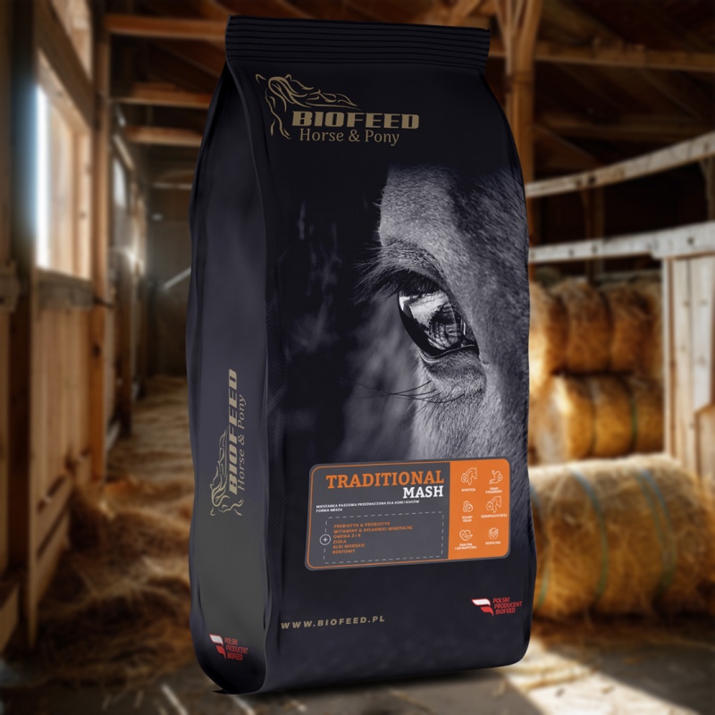 Biofeed Horse&Pony Traditional Mash - mesz tradycyjny dla koni 20kg