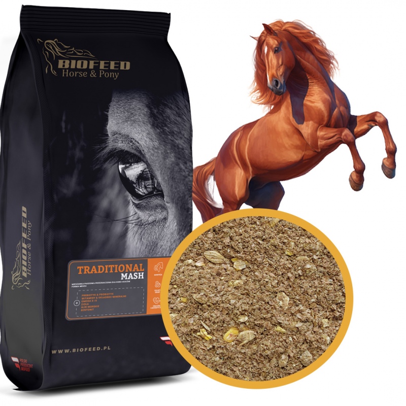 Biofeed Horse&Pony Traditional Mash - mesz tradycyjny dla koni 20kg