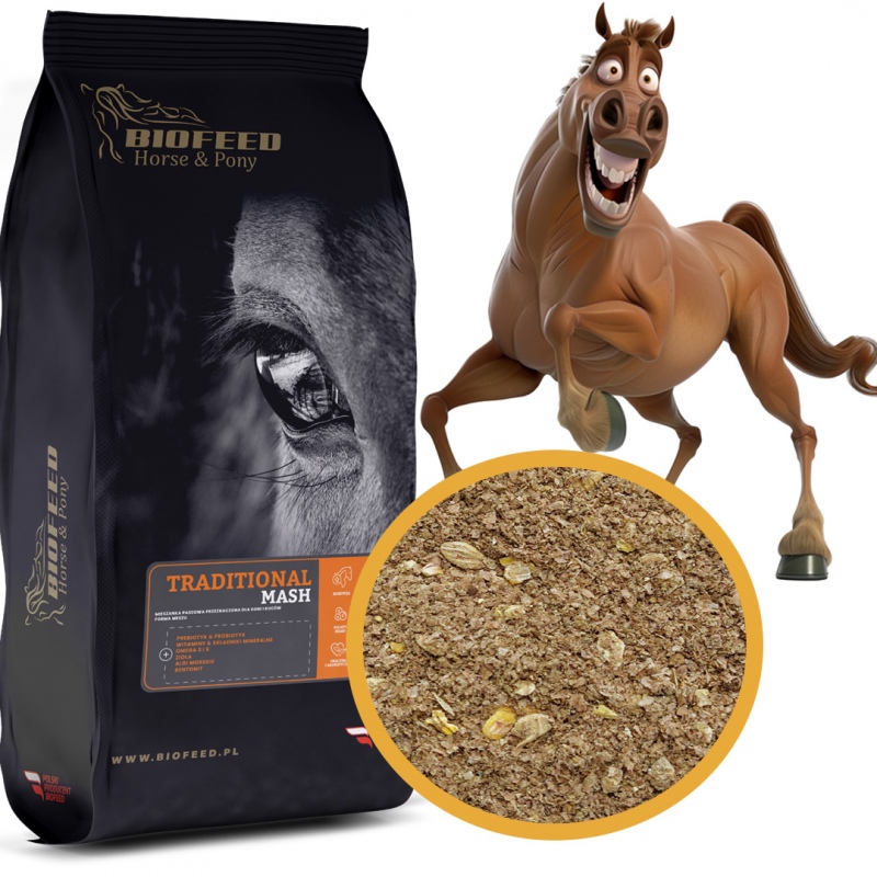 Biofeed Horse&Pony Traditional Mash - mesz tradycyjny dla koni 20kg