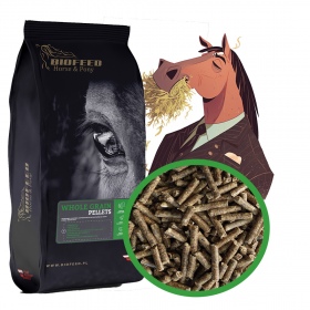 Biofeed Horse&Pony Whole Grain Pellets - pasza dla konia uzupełniająca dietę opartą na sianie 25kg