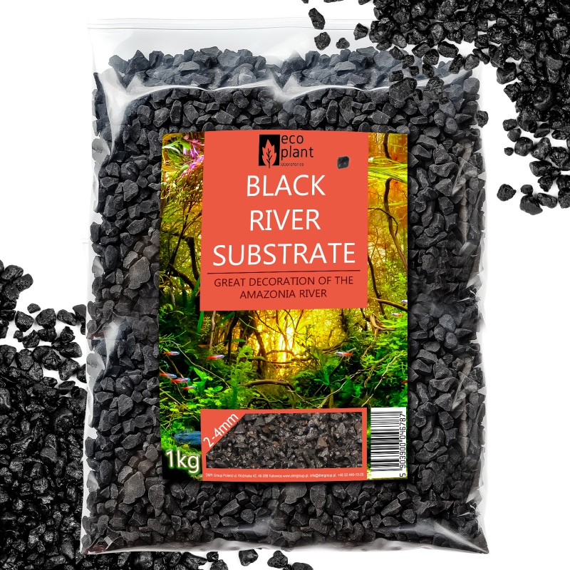 Eco Plant Black River Gravel 1kg