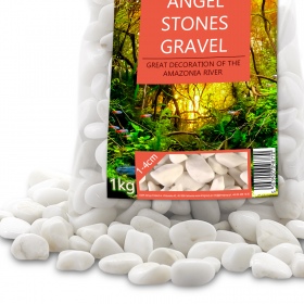 Eco Plant Angel Stones 1kg - Hvite Steiner