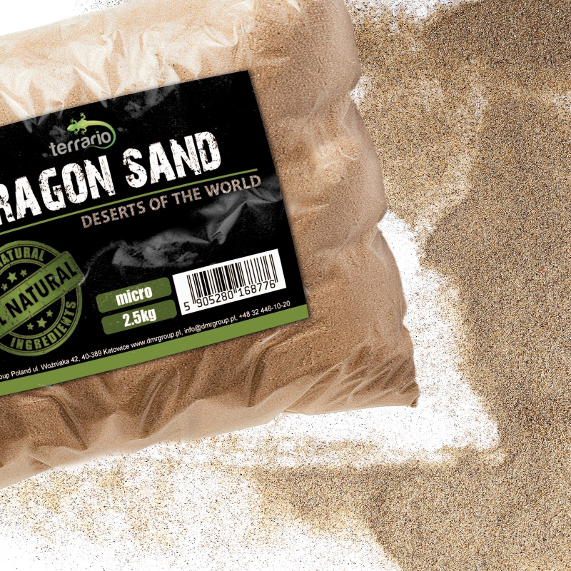 Terrario Dragon Sand 2.5kg - micro arena