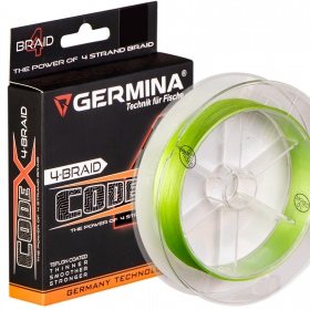 GERMINA 4-BRAID CODE 0,06mm GREEN