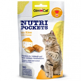 GimCat Nutri Pockets au fromage pour chats