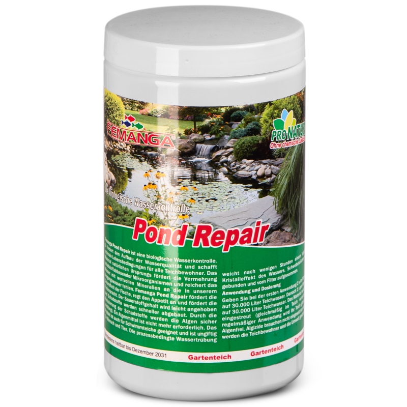 Femanga Pond Repair 1kg for crystal clear water