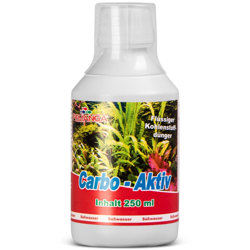 Femanga Carbo-Aktiv 250ml - Carvão para Plantas Aquáticas