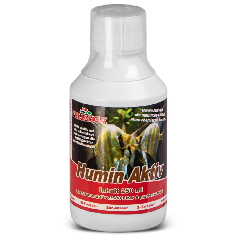 Femanga Humin Aktiv 250ml voor aquariumvissen