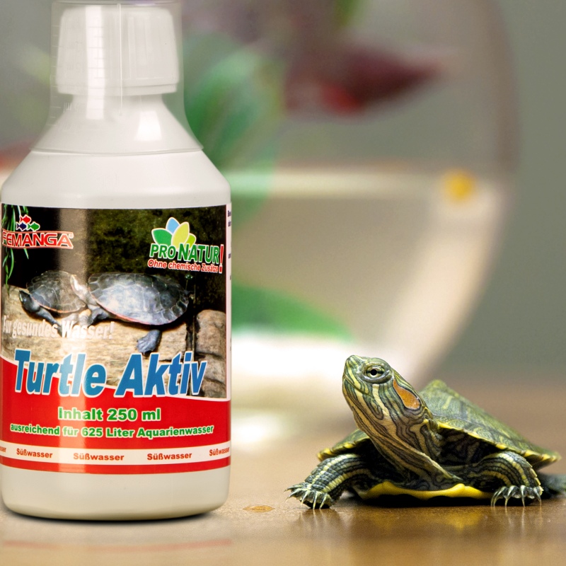 Femanga Turtle Aktiv - Woda 250ml dla Zdrowia Żółwia