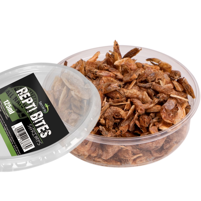 Terrario Repti Bites Shrimps 125ml - Getrocknete Garnelen