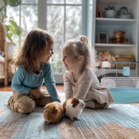 Furrever Friends Piggy 50 Käfig für Meerschweinchen