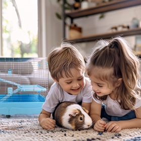 Furrever Friends Piggy 100 Käfig für Meerschweinchen