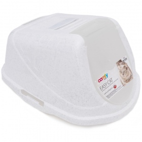 Comfy Easy Cat Latte - Caja de arena cerrada