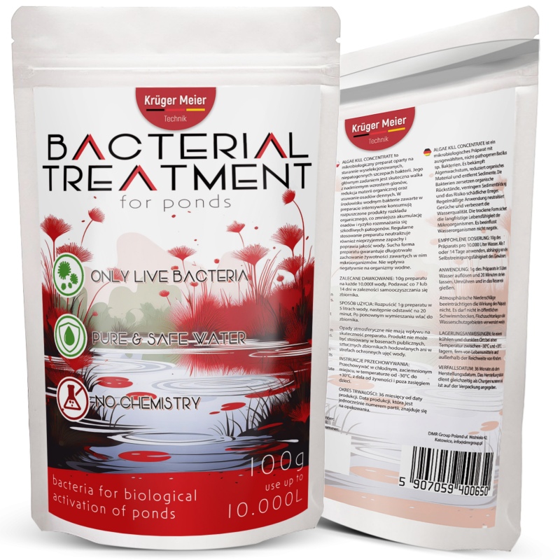 Kruger Meier Bacterial Treatment 100g - bakterie do oczka wodnego