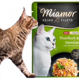 Miamor Filets Thunfisch & Gemuse in Sauce - tuńczyk z warzywami w sosie 100g