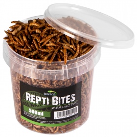 Terrario Repti Bites 500ml - Larvas secas de tenebrio