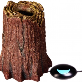 Resun Tree Stump Fogger i terrarium