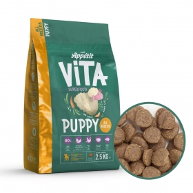 Comfy Vita Puppy Lam 2,5 kg - Tørrfôr til hunder