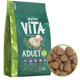 Ração Comfy Appetit Vita Médio&Grande Cordeiro 2,5kg