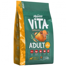 Comfy Appetit Vita Buffalo Futter für Hunde 2,5 kg