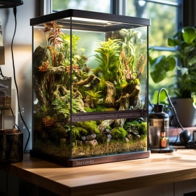 Terrarium Oasis Verde 10 mit Set