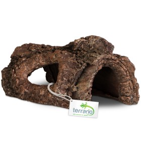 Terrario Wood Cave S - Hule for Dyr i Terrarium