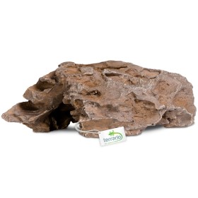 Terrário Dragon Stone S - abrigo natural para répteis