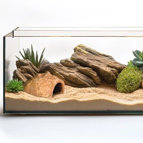 Terrario Rock Shelter uten bunn 22x13x8,5cm