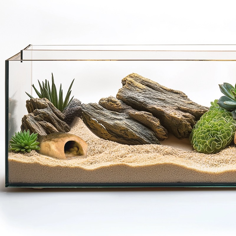 Terrario Rock Shelter S - 16x11x6 cm