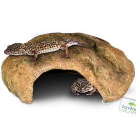 Terrario Gecko Cave M, 21x17x8 cm