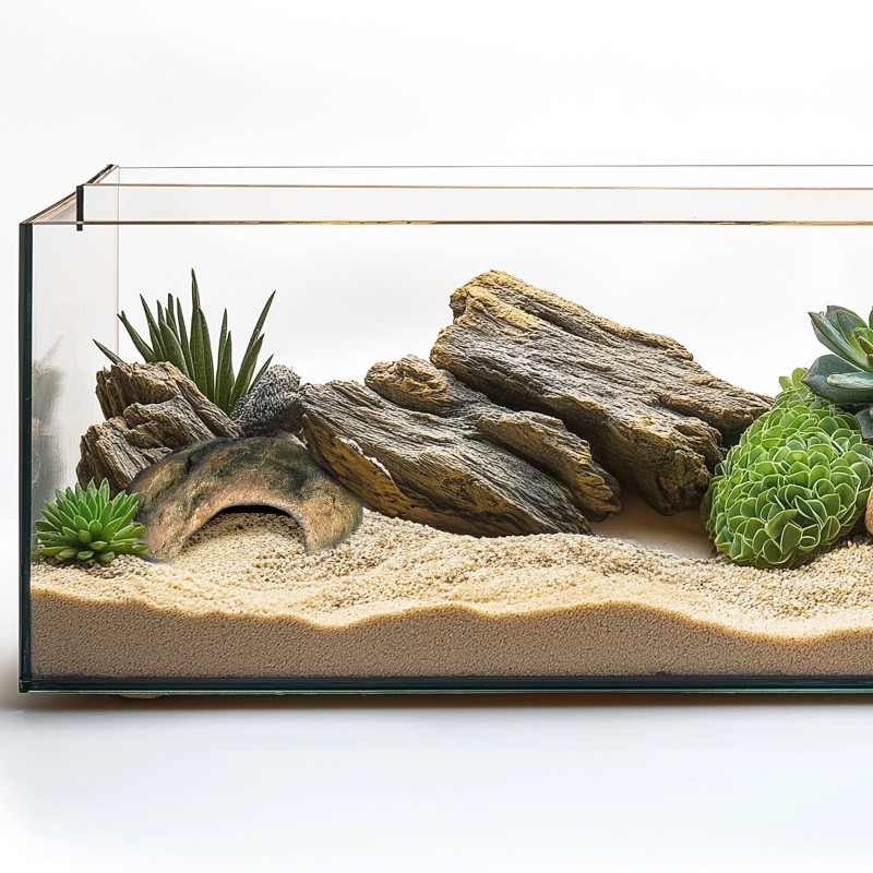 Terrario Gecko Cave M - Skjulested for Terrariet