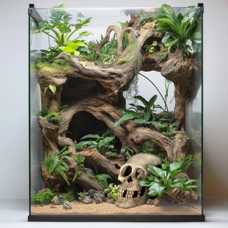 Terrario Menselijk Skel XL voor terrarium