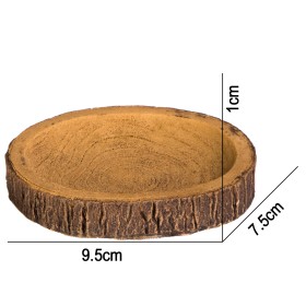 Terrario Tree Ring Bowl S – mała miska do terrarium 9,5x7,5x1 cm