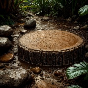 Terrario Tree Ring Bowl XS – miska do terrarium 6x5x1 cm