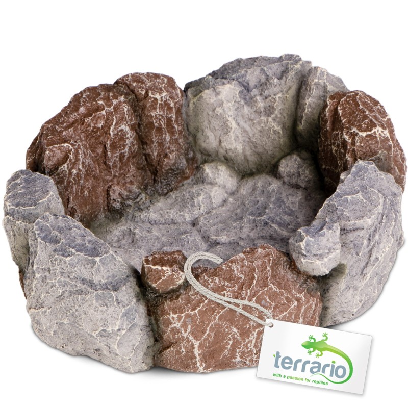 Terrario Stone Circle Bowl L - miska do terrarium 17x15x4,5 cm