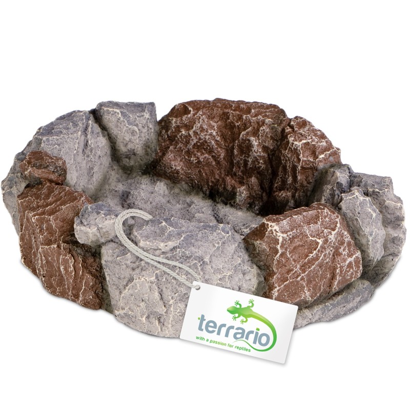 Terrario Stone Circle Bowl L - miska do terrarium 17x15x4,5 cm