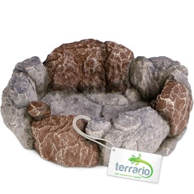 Terrario Stone Circle Bowl L - miska do terrarium 17x15x4,5 cm