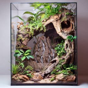 Terrario Volcano Fountain – fontanna do terrarium bez pompki