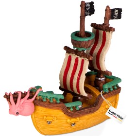 Kruger Meier Pirate Ship S – dekoracja do akwarium 16x6x15 cm