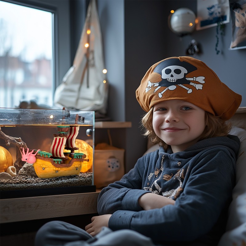 Kruger Meier Piratenschip S in het aquarium