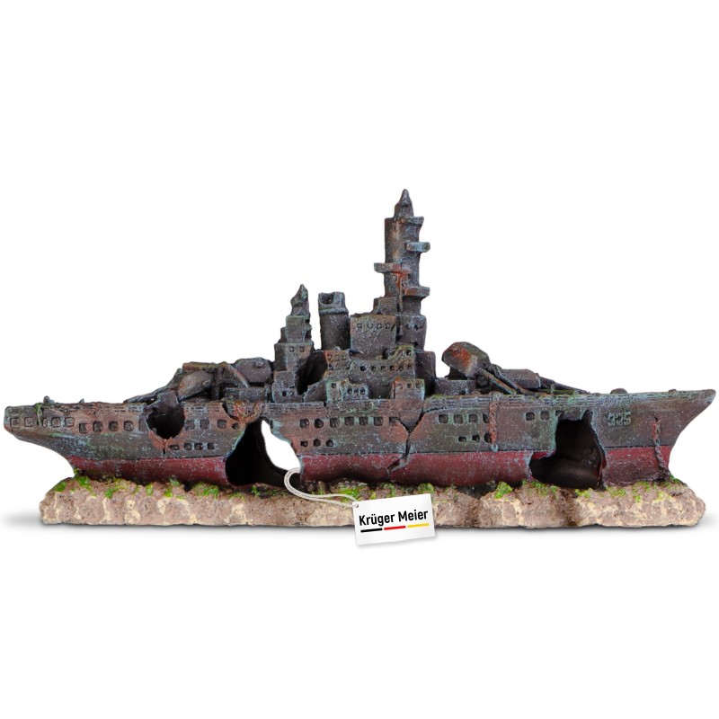 Kruger Meier Battleship - Ornament do akwarium