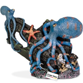 Kruger Meier Octopus Treasure - Decoração aquário