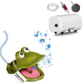 Kruger Meier Froggy Bubble Set akvaariumikaunistus