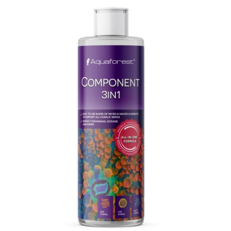 Aquaforest Component 3in1 500ml pentru acvariu