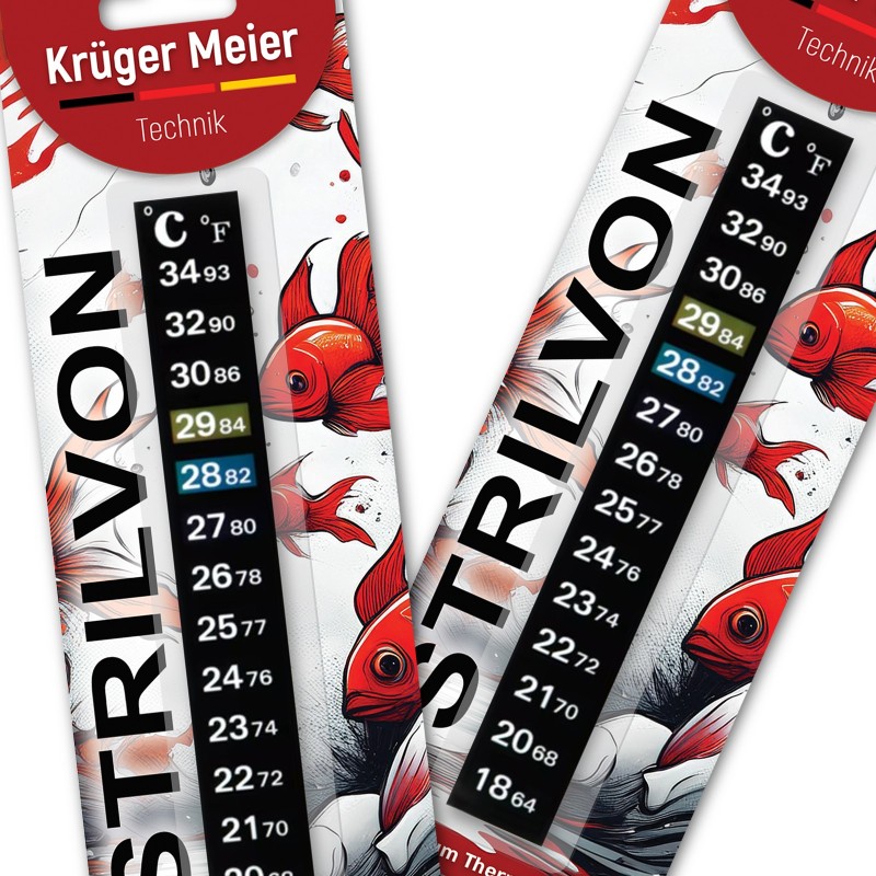 Kruger Meier Strilvon - akvarietermometer