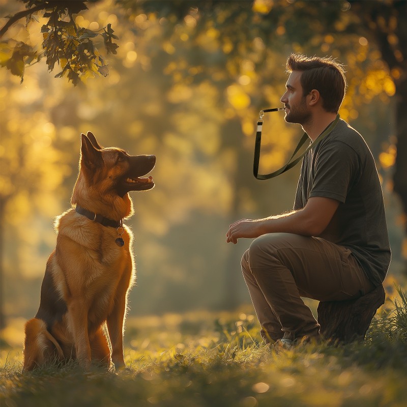 Kruger Meier SonicPro - trainingsfluit voor honden