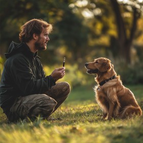 Kruger Meier SonicPro - trainingsfluit voor honden