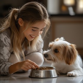 Bowl for dog and cat Lumnora 175ml